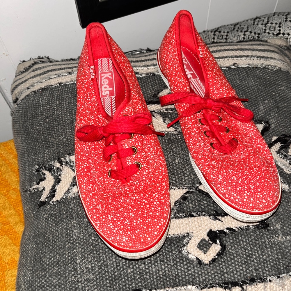 ♥️Keds, Kate Soade, 7.5 red